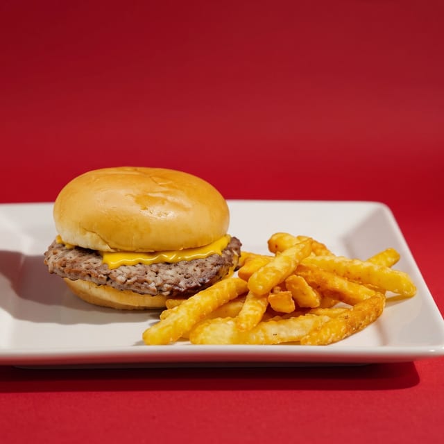 Kids Burger.