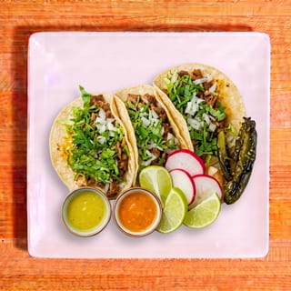 3 Marinated Pork Tacos / (Pastor)