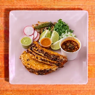 Shrimp Quesabirria Tacos