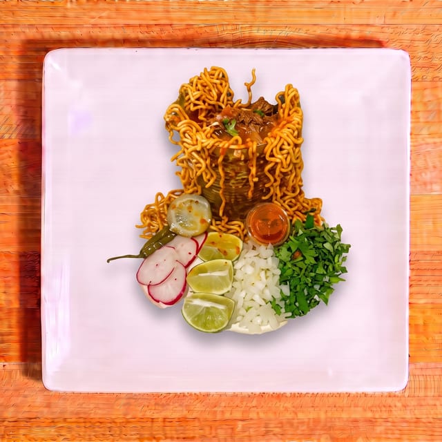 Cheese Ramen Birria.