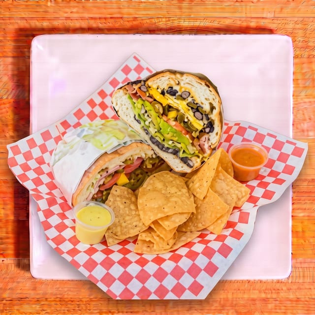 Torta Mil Delicias (Mexican Sandwich).
