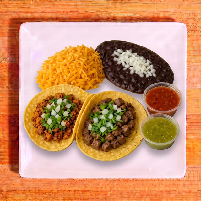Taco en Plate/ (Taco Combo).